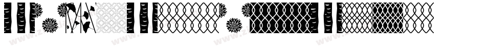 Seamless Patterns字体转换